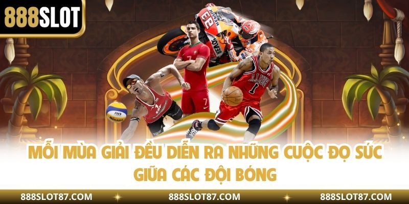 Mỗi mùa giải đều diễn ra những cuộc đọ sức giữa các đội bóng